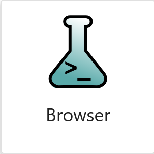 browser button